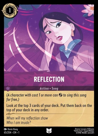 Reflection · The First Chapter 65