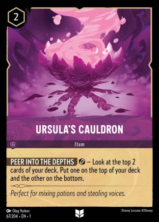 Ursula's Cauldron  ·  The First Chapter 67