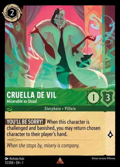 Cruella De Vil - Miserable as Usual · The First Chapter 72