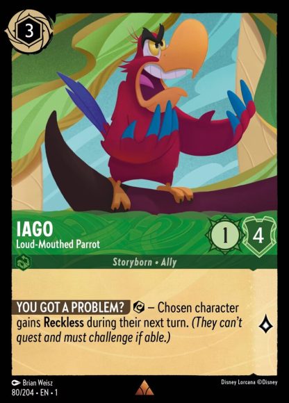 Iago - Loud-Mouthed Parrot · The First Chapter 80