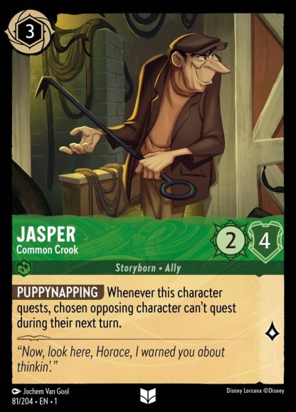 Jasper - Common Crook · The First Chapter 81