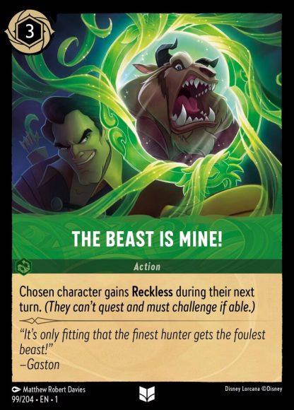 The Beast is Mine!  ·  The First Chapter 99