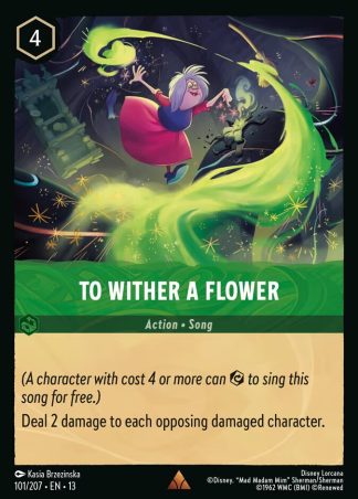 To Wither a Flower  ·  Attack of the Vine! 101