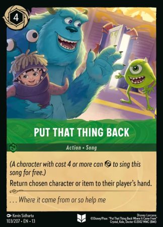 Put That Thing Back  ·  Attack of the Vine! 103