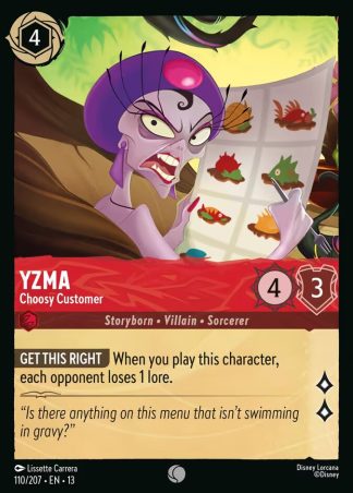 Yzma - Choosy Customer  ·  Attack of the Vine! 110