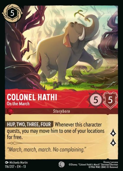 Colonel Hathi - On the March  ·  Attack of the Vine! 116