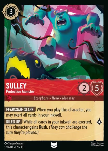 Sulley - Protective Monster · Attack of the Vine! 128 · Foil