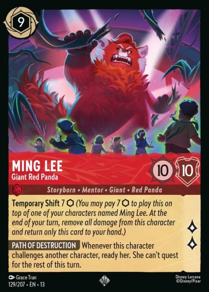 Ming Lee - Giant Red Panda · Attack of the Vine! 129