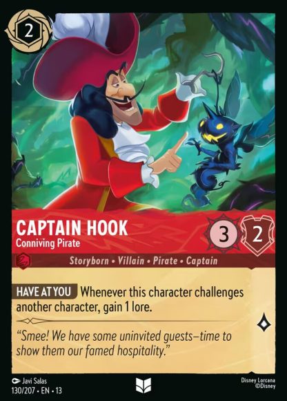 Captain Hook - Conniving Pirate  ·  Attack of the Vine! 130