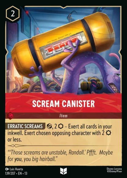 Scream Canister · Attack of the Vine! 139