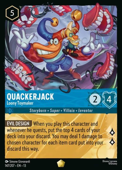 Quackerjack - Loony Toymaker  ·  Attack of the Vine! 147