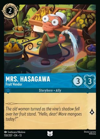 Mrs. Hasagawa - Fruit Vendor  ·  Attack of the Vine! 150