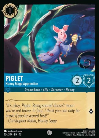 Piglet - Hunny Mage Apprentice  ·  Attack of the Vine! 154