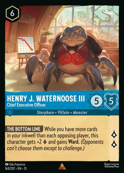 Henry J. Waternoose III - Chief Executive Officer · Attack of the Vine! 163
