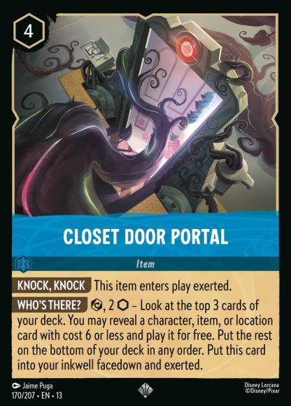 Closet Door Portal · Attack of the Vine! 170