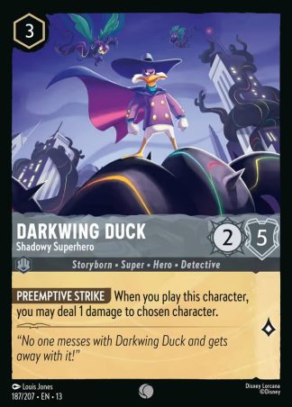 Darkwing Duck - Shadowy Superhero  ·  Attack of the Vine! 187 · Foil