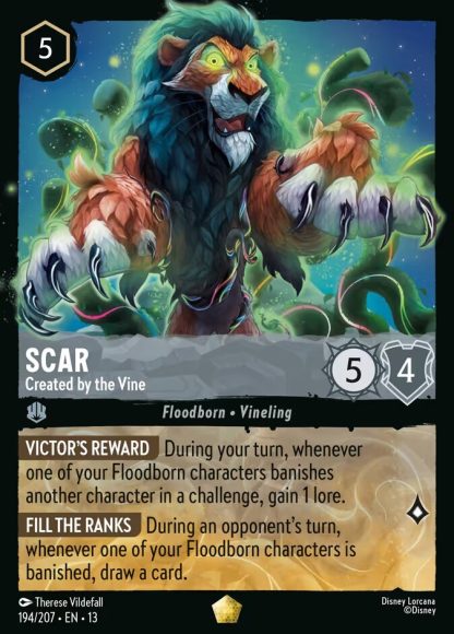 Scar - Created by the Vine  ·  Attack of the Vine! 194