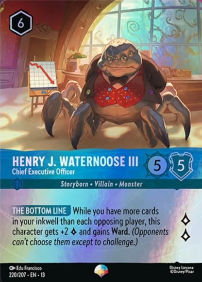 Henry J. Waternoose III - Chief Executive Officer  ·  Attack of the Vine! 220