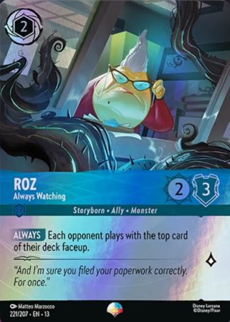 Roz - Always Watching  ·  Attack of the Vine! 221