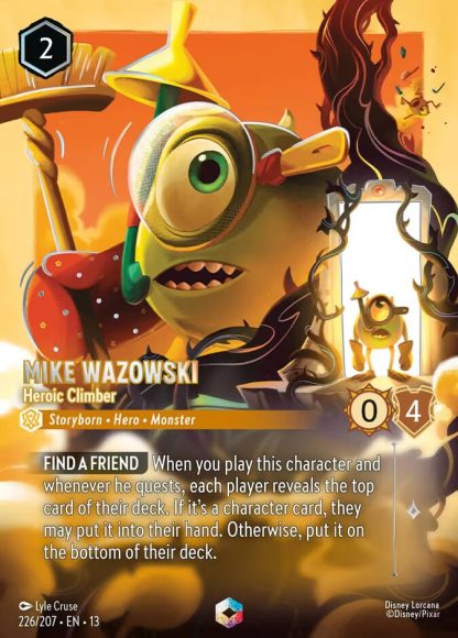 Mike Wazowski - Heroic Climber · Attack of the Vine! 226