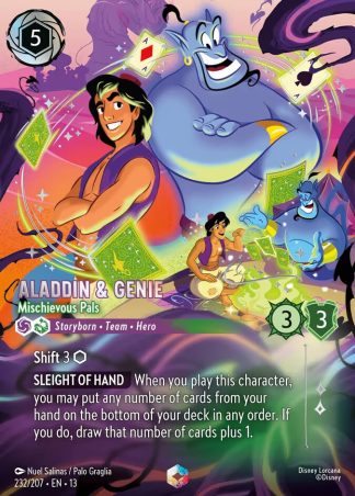 Aladdin & Genie - Mischievous Pals  ·  Attack of the Vine! 232