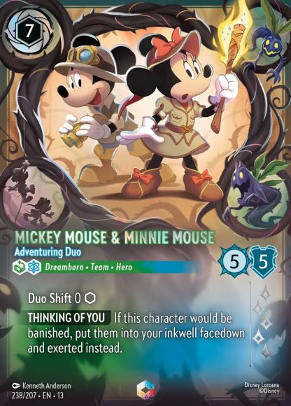Mickey Mouse & Minnie Mouse - Adventuring Duo · Attack of the Vine! 238