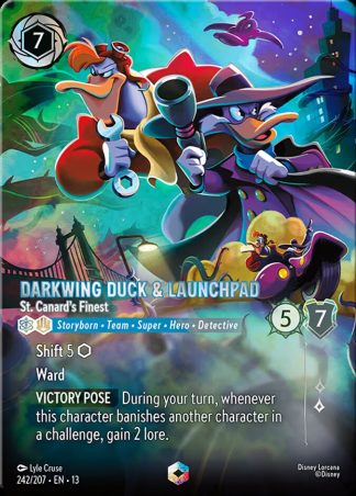 Darkwing Duck & Launchpad - St. Canard's Finest  ·  Attack of the Vine! 242