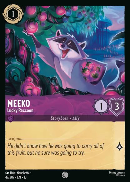 Meeko - Lucky Raccoon  ·  Attack of the Vine! 47