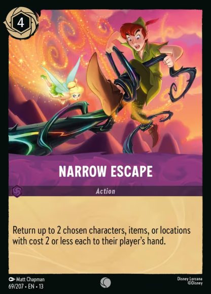 Narrow Escape · Attack of the Vine! 69