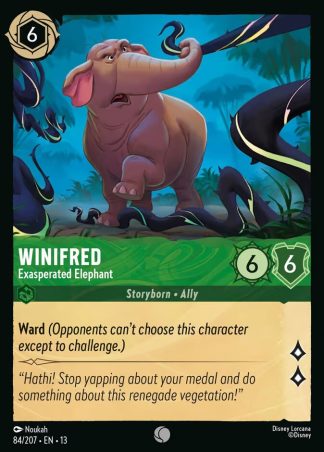Winifred - Exasperated Elephant  ·  Attack of the Vine! 84