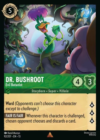 Dr. Bushroot - Evil Botanist · Attack of the Vine! 92