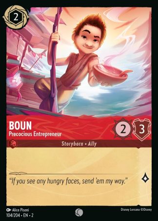 Boun - Precocious Entrepreneur  ·  Rise of the Floodborn 104