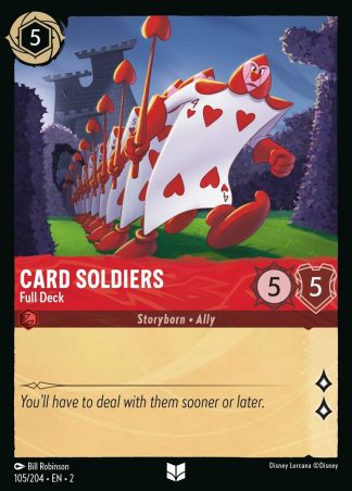 Card Soldiers - Full Deck  ·  Rise of the Floodborn 105