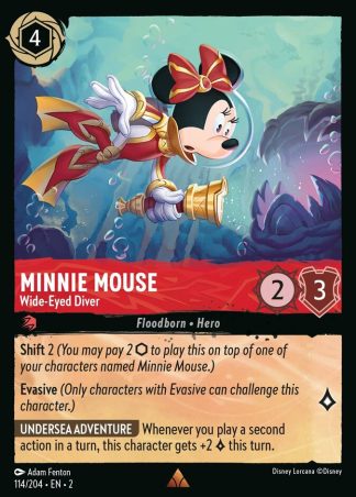 Minnie Mouse - Wide-Eyed Diver  ·  Rise of the Floodborn 114