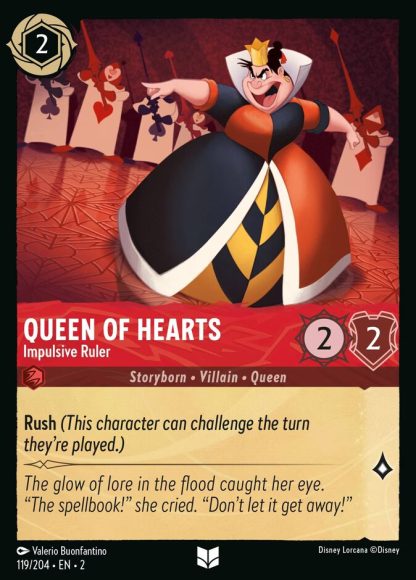 Queen of Hearts - Impulsive Ruler  ·  Rise of the Floodborn 119