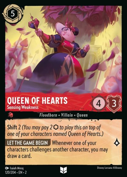 Queen of Hearts - Sensing Weakness  ·  Rise of the Floodborn 120