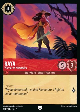 Raya - Warrior of Kumandra  ·  Rise of the Floodborn 124