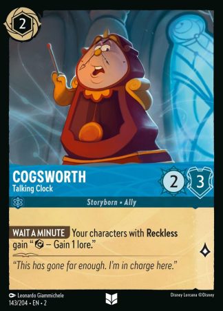 Cogsworth - Talking Clock  ·  Rise of the Floodborn 143