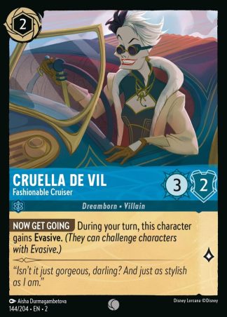 Cruella De Vil - Fashionable Cruiser  ·  Rise of the Floodborn 144
