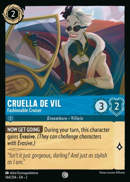 Cruella De Vil - Fashionable Cruiser · Rise of the Floodborn 144
