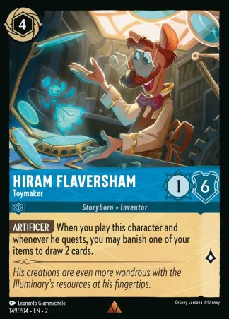 Hiram Flaversham - Toymaker  ·  Rise of the Floodborn 149