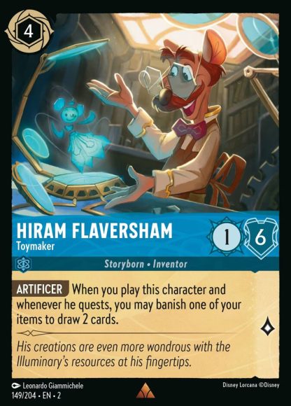 Hiram Flaversham - Toymaker  ·  Rise of the Floodborn 149