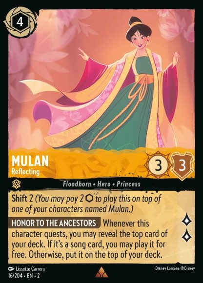 Mulan - Reflecting · Rise of the Floodborn 16