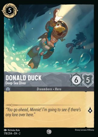 Donald Duck - Deep-Sea Diver  ·  Rise of the Floodborn 178