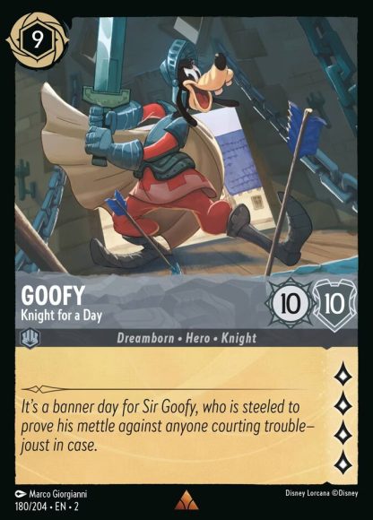 Goofy - Knight for a Day  ·  Rise of the Floodborn 180