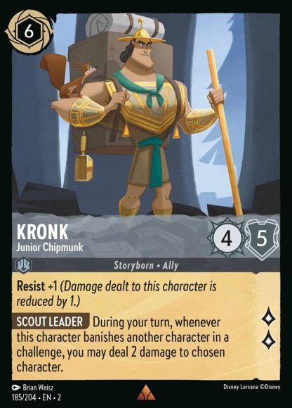 Kronk - Junior Chipmunk  ·  Rise of the Floodborn 185
