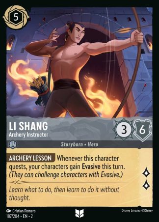 Li Shang - Archery Instructor  ·  Rise of the Floodborn 187
