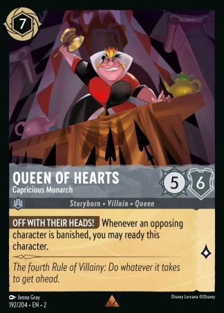 Queen of Hearts - Capricious Monarch  ·  Rise of the Floodborn 192