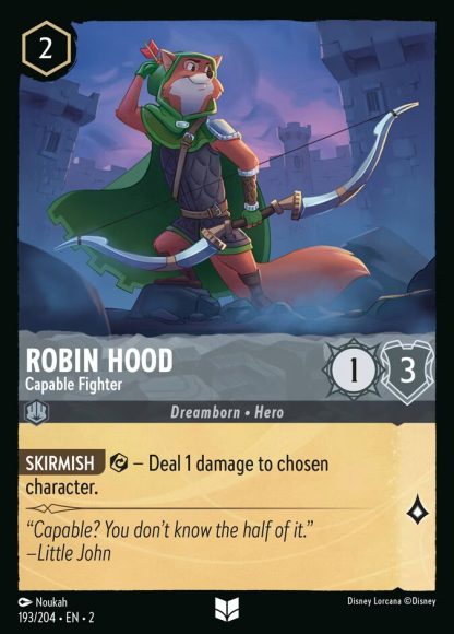Robin Hood - Capable Fighter  ·  Rise of the Floodborn 193