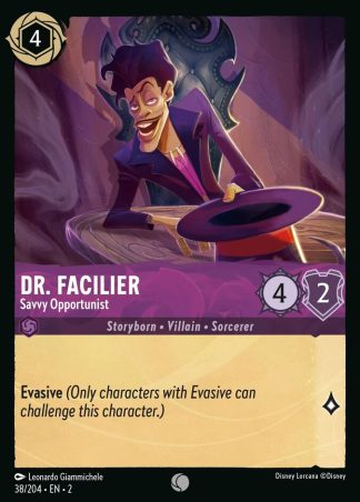 Dr. Facilier - Savvy Opportunist  ·  Rise of the Floodborn 38